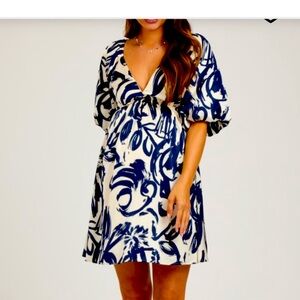 Pink blush maternity size small dress! New never worn w/out tags.